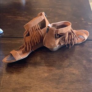 Steve Madden fringe sandals